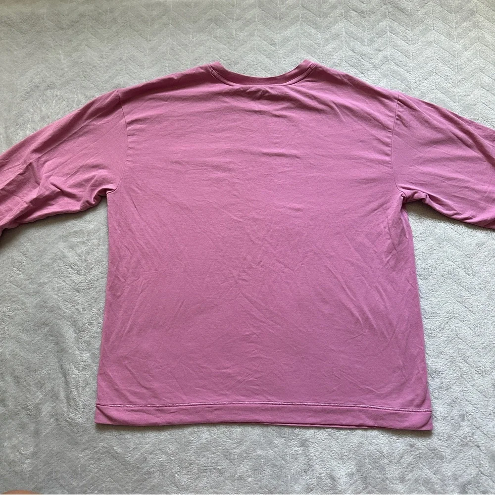 Athleta Girl Active Long‎ Sleeve Pink Size L